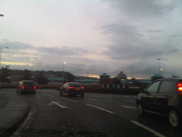 Driving to Meddowhall