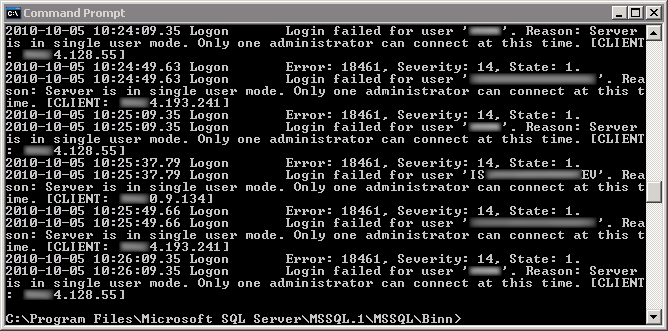 Startup minimal mode