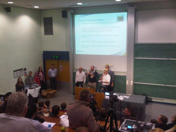 Quest session at SQLBits 7