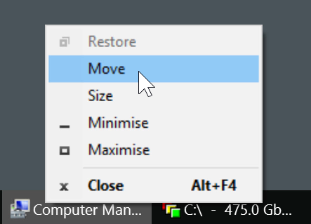 Move option