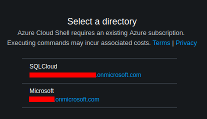 Select directory