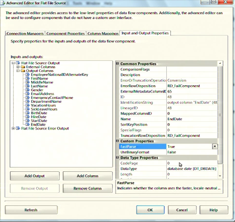 Advanced Editor For Flat File